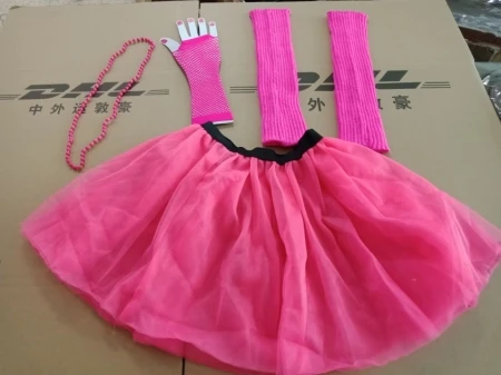 Court mitaines gants résille robe fantaisie 80S 1980S mesh net hen stag night Court mitaines gants résille robe fantaisie 80S 1980S mesh net hen stag night