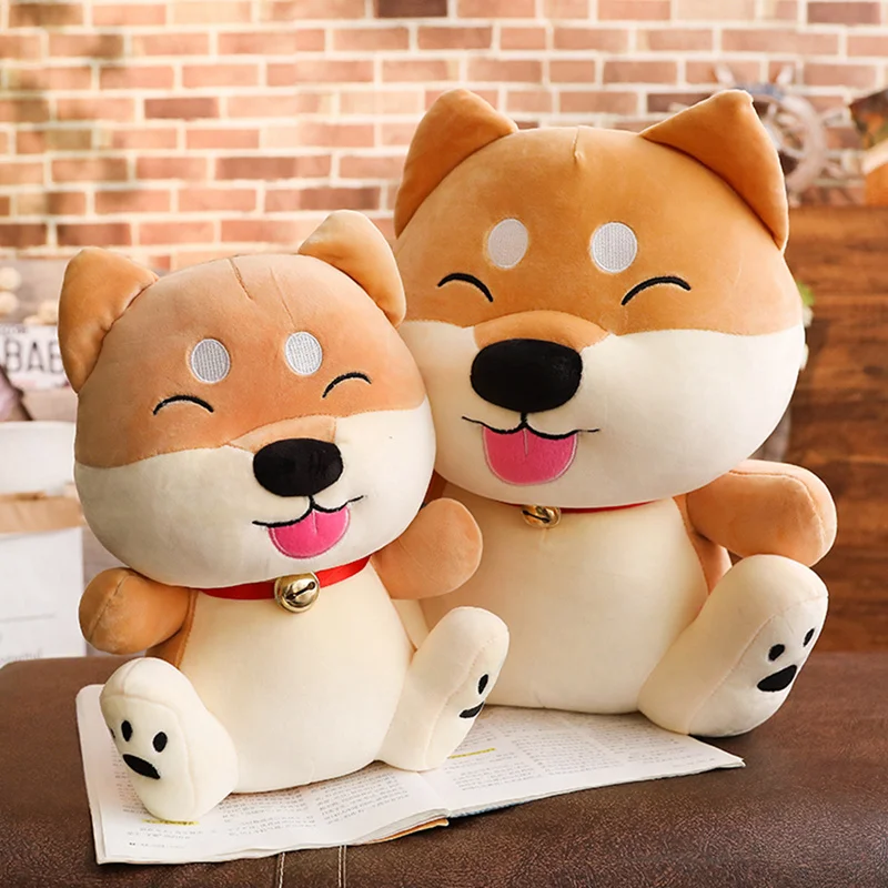 1 шт. Kawaii Fat Shiba Inu собака плюшевые игрушки мягкие милые животные мультфильм Подушка прекрасный подарок для детей Детские хорошее качество