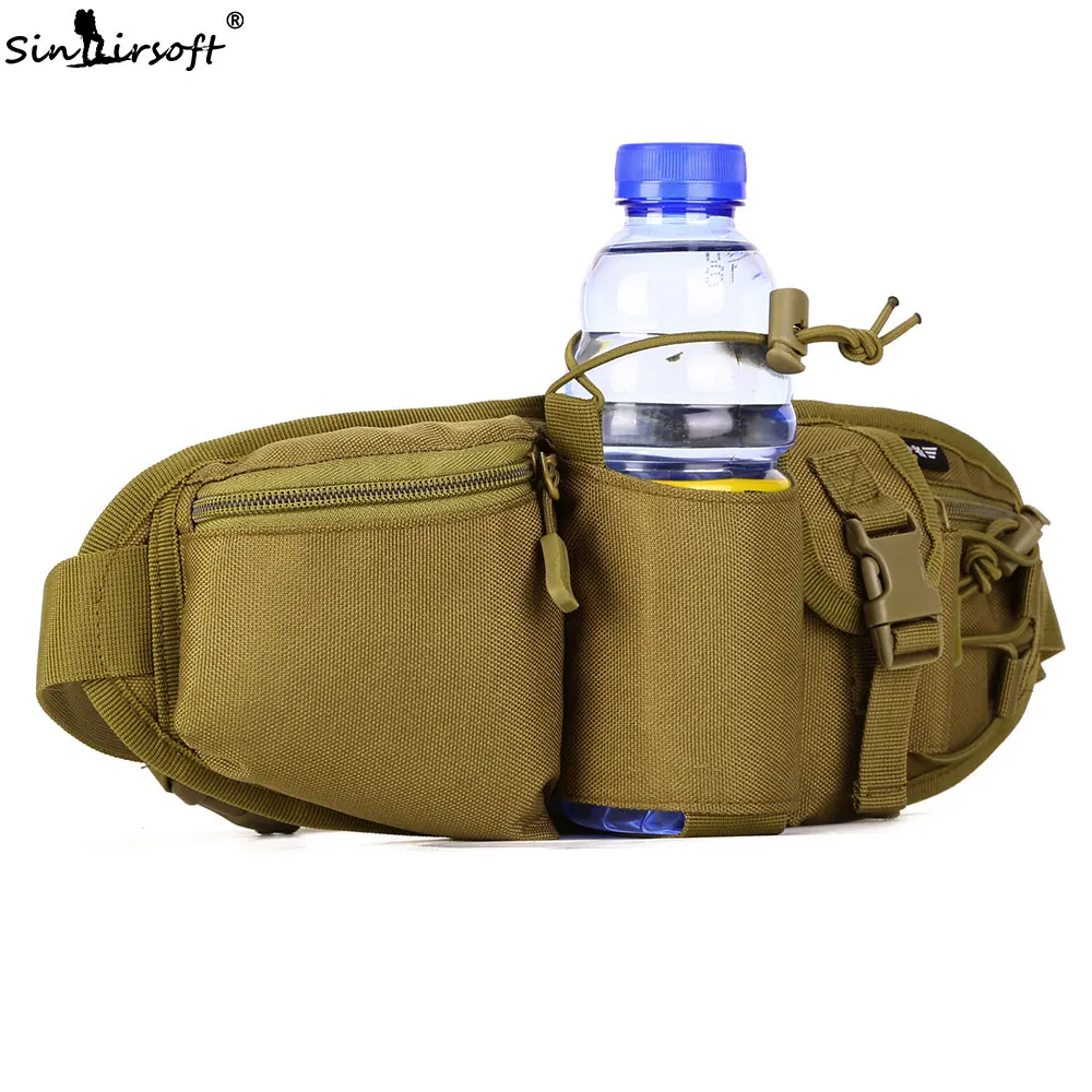 

SINAIRSOFT Sport Waist Packs Travel Men Waterproof MOLLE system City Jogging Bags Urban Chic Streetwear Backpack LY2066