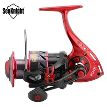 SeaKnight шайба красная спиннинговая Рыболовная катушка Max Drag 10BB 5,2: 1 алюминиевая катушка Рыболовная Снасть ультра светильник