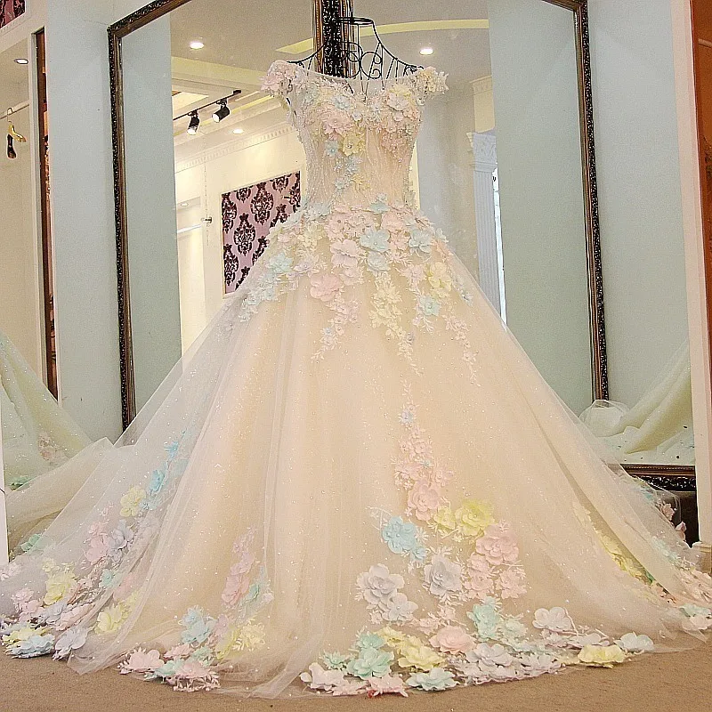 Corset Princess Wedding Dress Photos