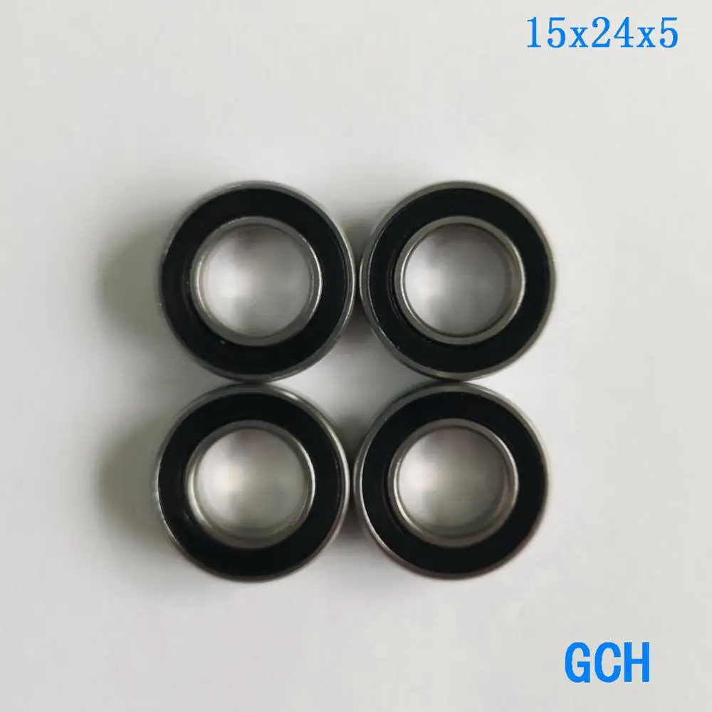 4PCS 15X24X5mm For ZIPP DIMPLED/303/404 S61802 2RS CB ABEC5 Stainless Steel Hybrid Ceramic Bearings | Обустройство дома
