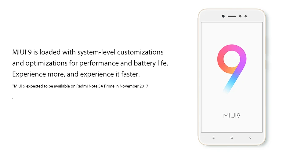 Redmi Note 5A Note5A Pro Prime 6