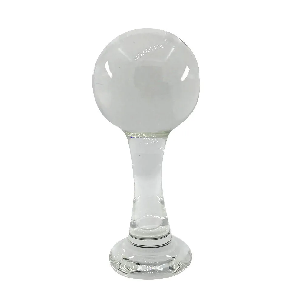 GLASS ANAL PLUG  (10)