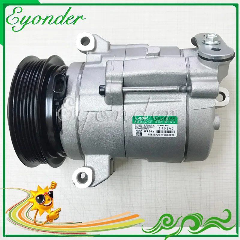 

A/C AC Air Conditioning Compressor Cooling Pump Pulley 6PK Clutch PV6 for Chevrolet Holden Captiva CG 2.2 2.2L Diesel LE5