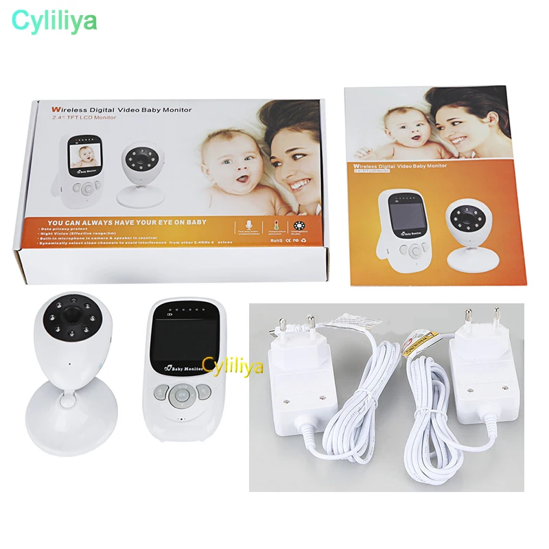 

5 SP880 Wireless Infant Baby Sleep Monitor With IP Camera Radio Babysitter Digital Video Night Vision Temperature Display Radio
