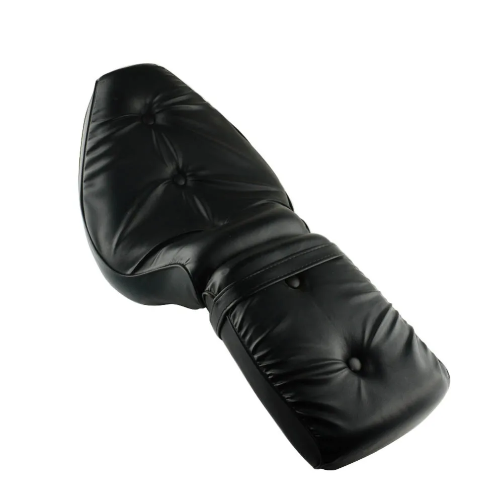 

Motorcycle Black Leather Front Driver& Rear Passenger Seat 2-up For Honda Shadow VT600 VLX VT 600 Steed 400 1988-1993