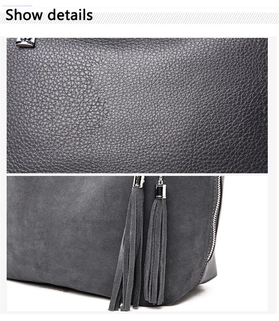 Роскошные сумки женские сумки дизайнерские замшевые сумки через плечо buckskin для женщин винтажная Высококачественная сумка на плечо для дам