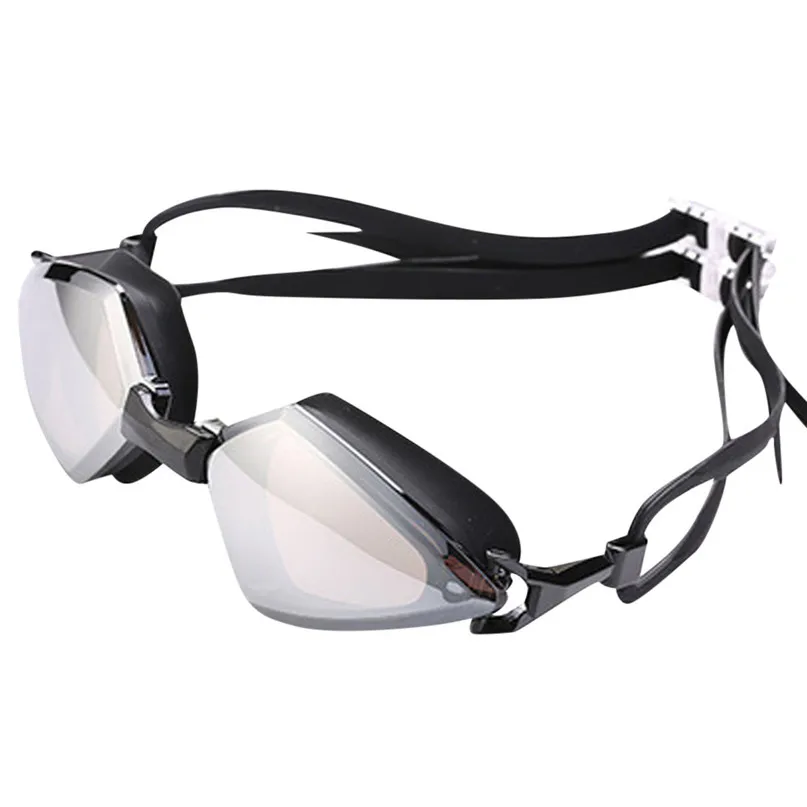 Унисекс регулируемые очки для плавания очки Анти-туман и анти-УФ плавание ming очки с гальваническим покрытием Спортивная одежда для плавания#3j05