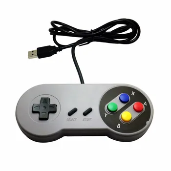 

Cable Length 1.5M USB Port Classic Gamepad Game Controller Retro Gaming Joypad Joystick for Nintendo SNES Game for Windows PC