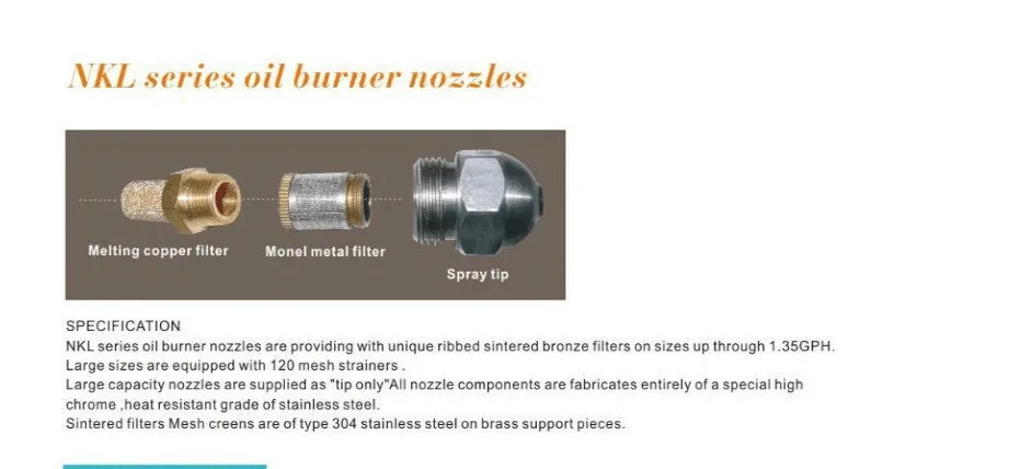 Масло горелки, форсунки отходов горелки, горелки мазут нержавеющая сталь Материал сифон воздушного распыления мазута сопла горелки