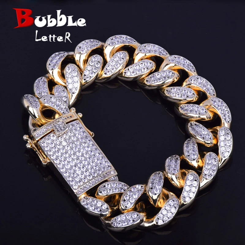 chunky cuban link bracelet