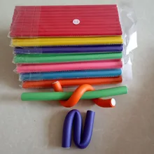 10 шт./лот, щипцы для завивки волос, мягкие пенопластовые локоны, сделай сам, инструмент для укладки волос, аксессуары для женщин, 2/1. 4/1. 2 см, щипцы для завивки волос