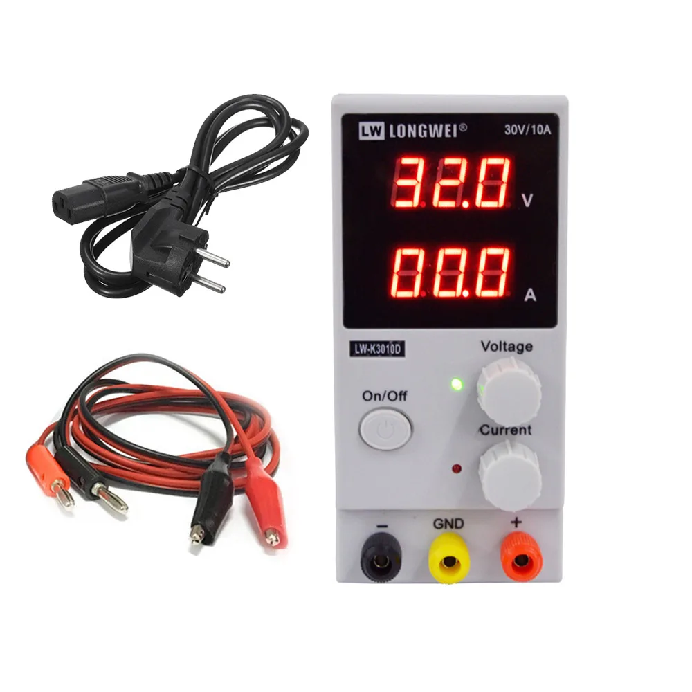 Voltage Regulators LW K3010D DC Power Supply Adjustable Digital Lithium