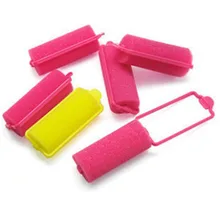 10 шт Мягкие бигуди пенная защита для раны трубогибы Твист бигуди для волос Волшебные бигуди инструмент плойка конусная губка для завивки волос