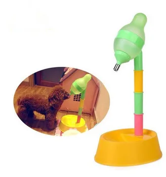 

Automatic Pet Water Dispenser Stand Feeder Bowl Adjusting Height Water Bottle Cat Dog Water Drinker Water Fountain Feeding