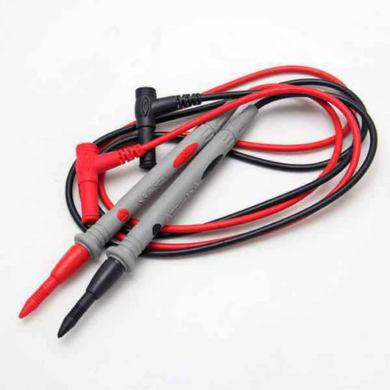 1 Pair Universal Probe Test Leads Pin for Digital Multimeter Needle Tip