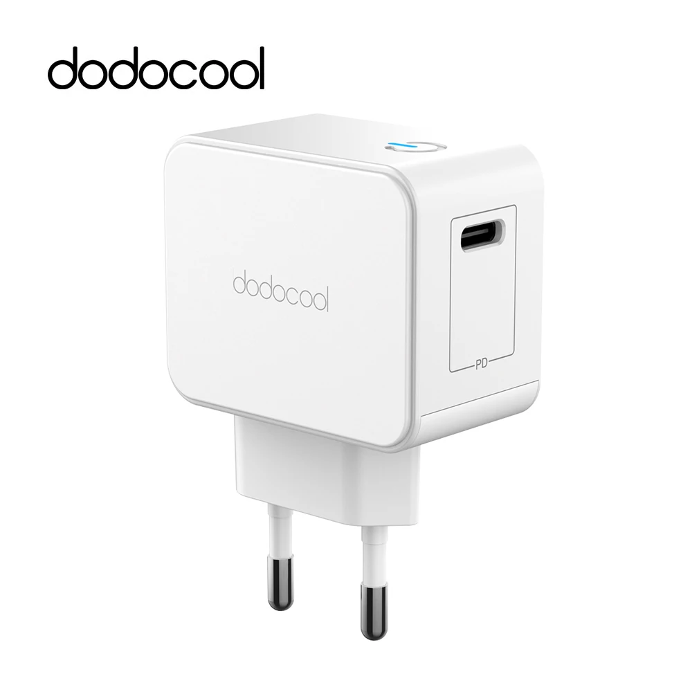 dodocool USB PD Type-C Wall Charger Power Adapter Power Delivery for iPad Pro/iPhone X/iPhone XS/iPhone XR/Samsung Phone Charger dodocool USB PD Type-C Wall Charger Power Adapter Power Delivery for iPad Pro/iPhone X/iPhone XS/iPhone XR/Samsung Phone Charger