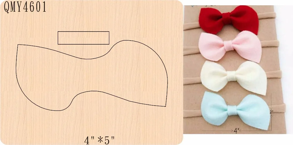 Scrapbook Cut Sky простой галстук-бабочка 3 деревянные формы совместимы с большинством ведущих машин толщина формы: 15,8 мм