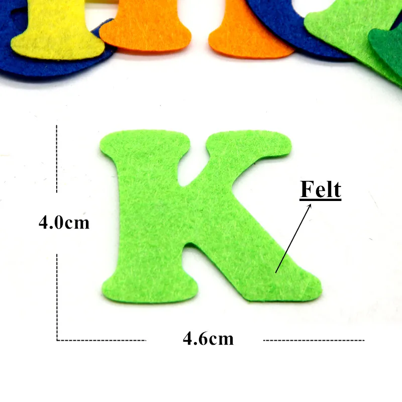 26 letters felt 4