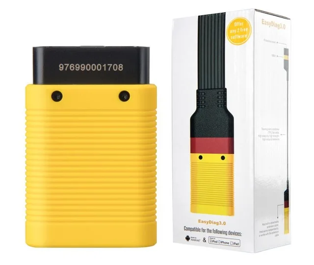 Диагностический инструмент LAUNCH X431 EasyDiag 3 0 OBD2 Easydiag plus Расширенный кабель 2 0|Кабели