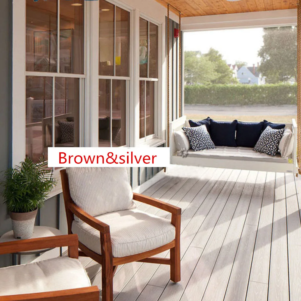 

0.9mx30m one roll Wholesale Brown&Silver Reflective One Way Mirror Window Film Privacy Protection Office Sticker 100ft