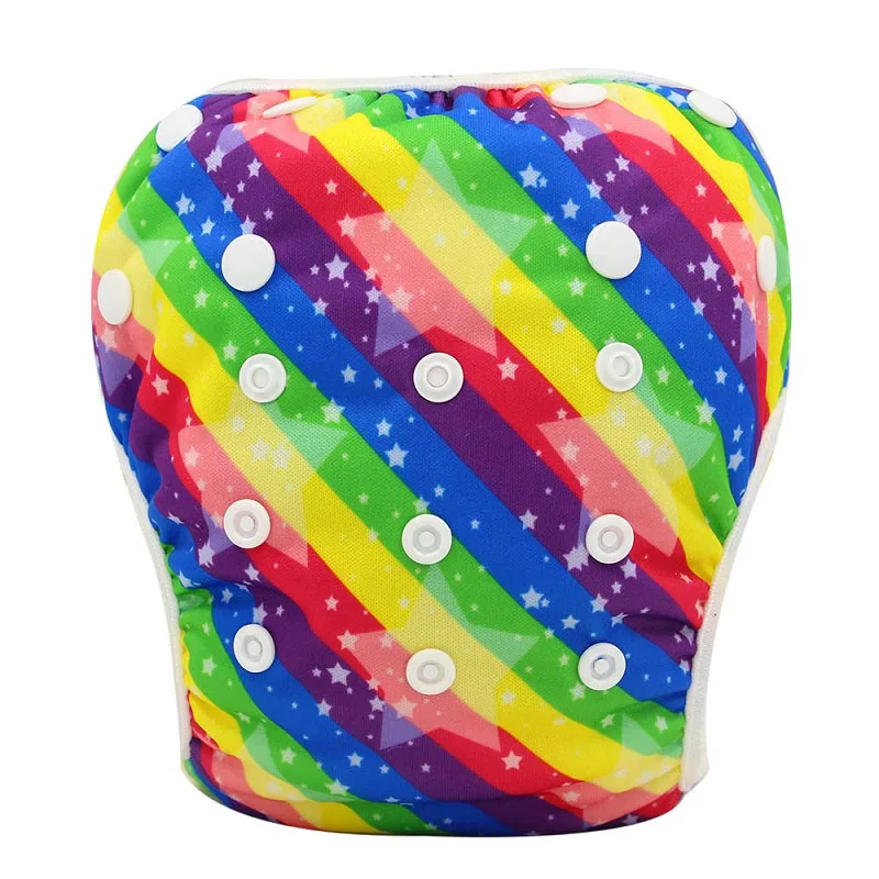 Buy Ohbabyka Baby Swim Diapers Adjustable Reusable Baby Diapers Cover Washable
