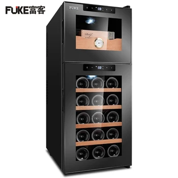 

Thermostatic Wine Cabinet 59L Mini Portable Electric Wine Refrigerator Freestanding Commercial Fridge cigar humidor cabinet