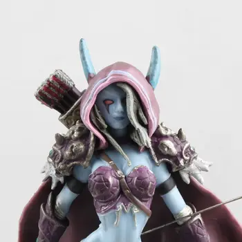 

Cataclysm Figures of Games Sylvanas Windrunner Darkness Ranger Lady Action Figure PVC Collectible Model Toy 14cm Birthday Gifts