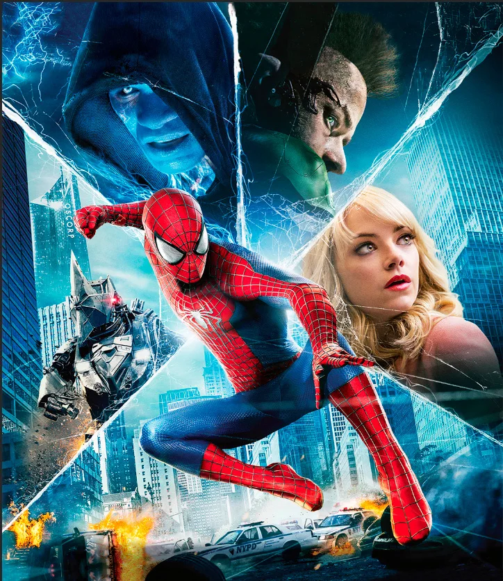 

5x7ft Spiderman Super Hero Spider MAN Fighting City Fire Custom Photo Studio Background Backdrop Vinyl 220cm x 150cm