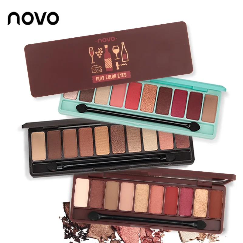 

MakeUp brand naked eyeshadow palette 10Colors Fashion Matte EyeShadow palette Glitter eye shadow Nude MakeUp set Korea Cosmetics