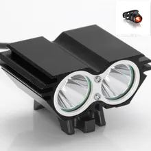 Bicycle Light Bike Led Lights T6 Lamp 3000 Lumens 4800mAh Cycling Light Waterproof With Headband Bike Bicycle Accessories
