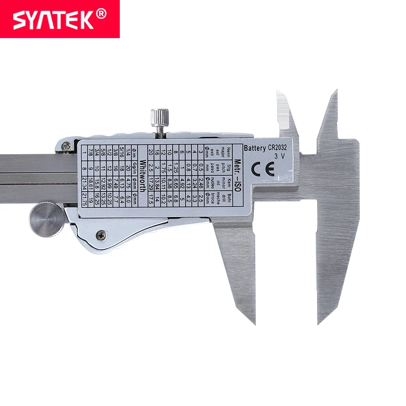 Штангенциркуль Syntek Vernier профессиональный промышленный водонепроницаемый IP54 6 8 12