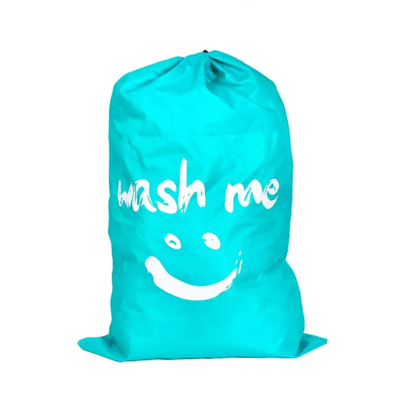 Товары для дома одеяло для путешествий Одежда нейлоновая сумка для хранения шнурок с затягивающимся горлом отделочные сумки - Цвет: Синий
