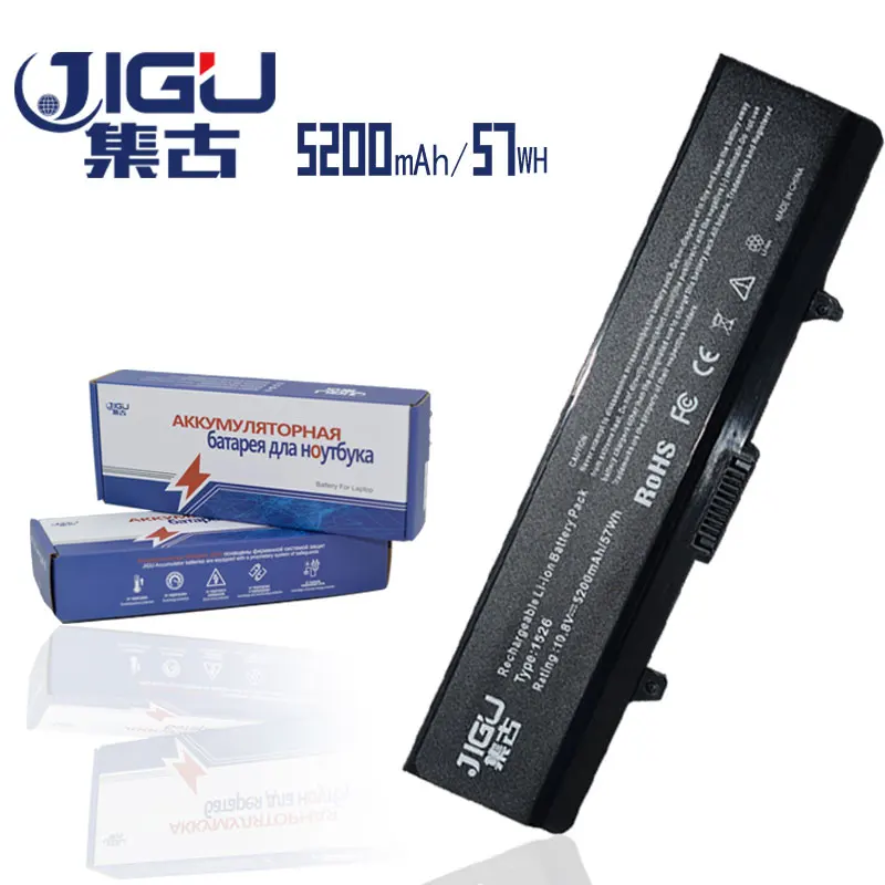 

JIGU Replacement Laptop Battery 312-0625 C601H D608H GW240 XR693 M911G GP952 For Dell For Inspiron 1525 1526 1545 1440 1750