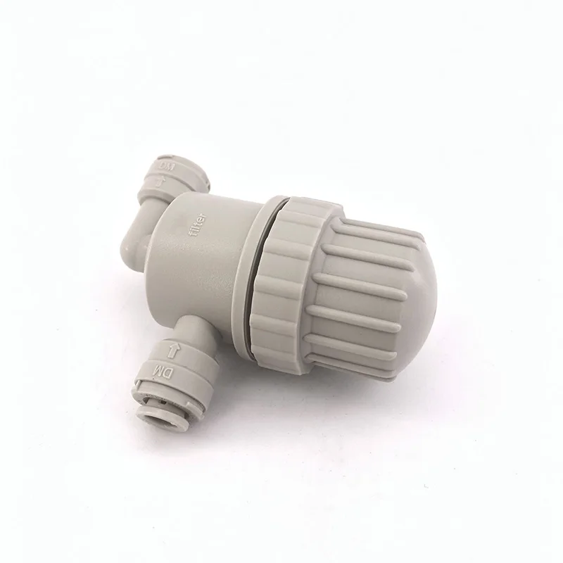 

Water purifier water dispenser quick connector two 3' quick insert pre-filter food grade metal filter water purifier accessories