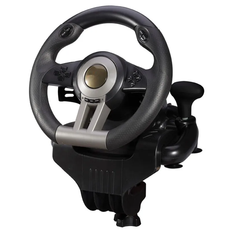 

Game accessory second generation pxn-v3ii simulation automobile race vibration computer games steering wheel Learning to drive