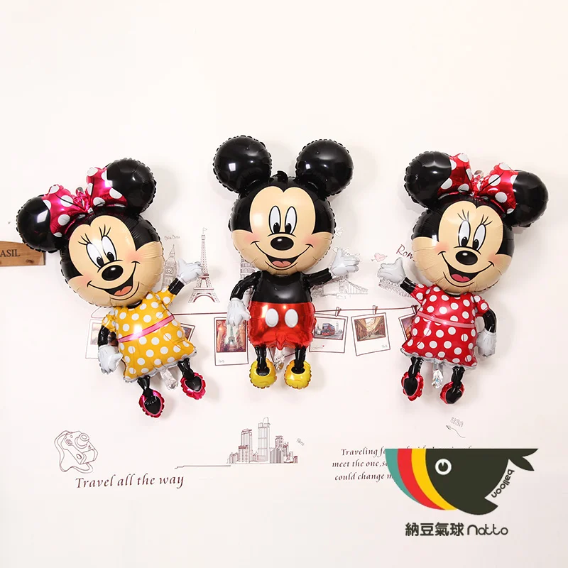 

Super size lovely cartoons balloons Multi Color Foil Balloons Party baby Birthday Party wedding Decaoration Minnie Balloon