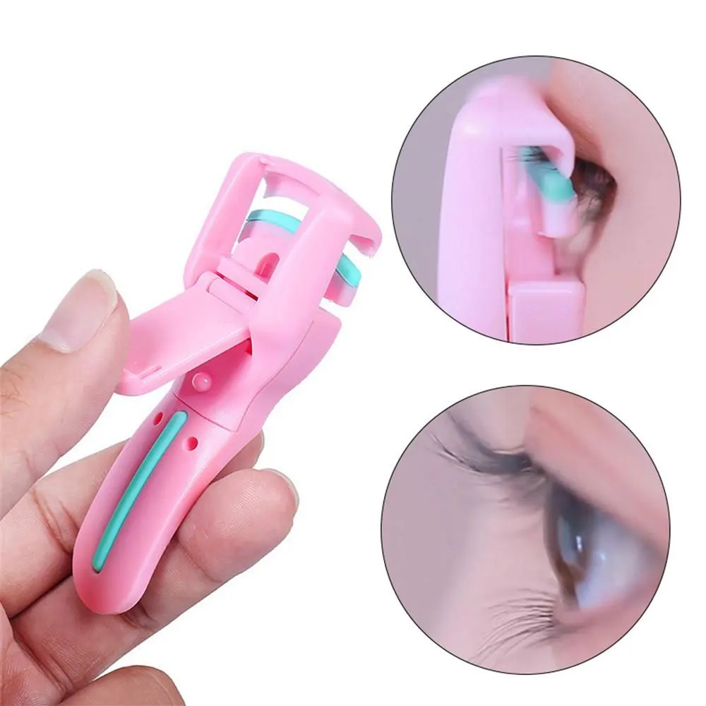 

1Pcs Professional Eyelash Curler with Elastic Silicone Pad Makeup Eyelash Curler Fits All Shapes Get Perfect Curl Eyelash Tool