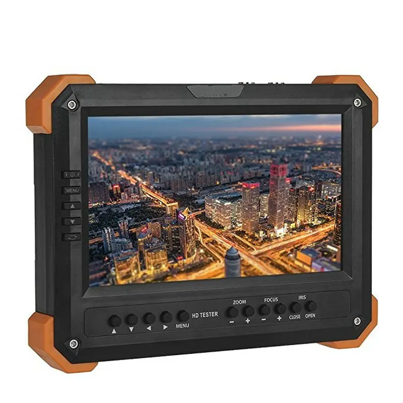 7 дюймов TVI AHD камера тестер CCTV монитор аналоговый HD TVI3.0 AHD2.0 1080P тестирование VGA HDMI