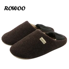 Зимняя домашняя обувь; теплые мягкие домашние тапочки для мужчин и женщин; нескользящие домашние хлопковые зимние сандалии унисекс; Прямая поставка