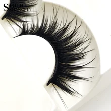 Новые 10 пар природных накладные ресницы макияж искусственной длинные ресницы черный поддельные ресницы толстая наращивание ресниц составляют S22* 2