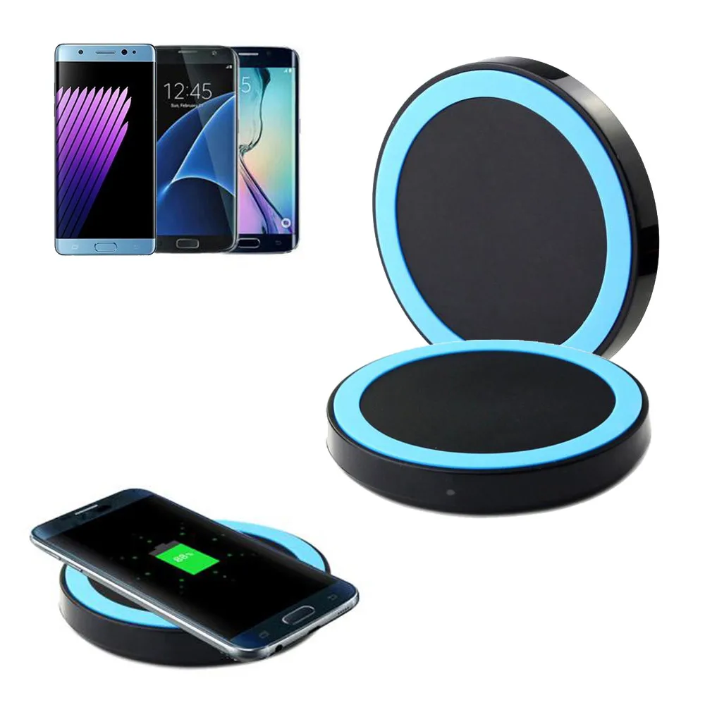 Qi Wireless Power Charger Charging Pad for Samsung Galaxy Note 7 USB 5W Fast Wireless Charging Pad Dock Station