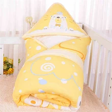 Multifunctional Baby Receiving Blankets Wrap Newborn Bedding Sheet Sleeping Organic Cotton Infant Receiving Blankets 50X0009