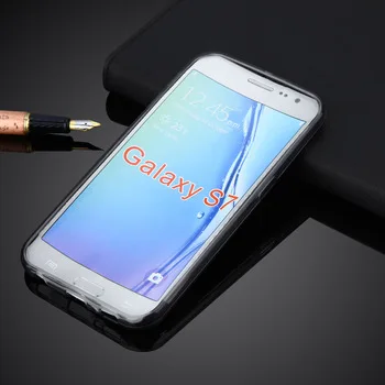 S Series TPU Case Cover For SAMSUNG GALAXY S7 G9300 /S8 G950 5.8inch  Silicone Rubber Matte Protect Back Cover Case