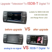 ISDB-T Цифровое ТВ для BMW E38 E39 E46 X5 E53 X3 E83 Z4 E85, Range Rover L322, Rover 75, MG ZT/MG ZT-T