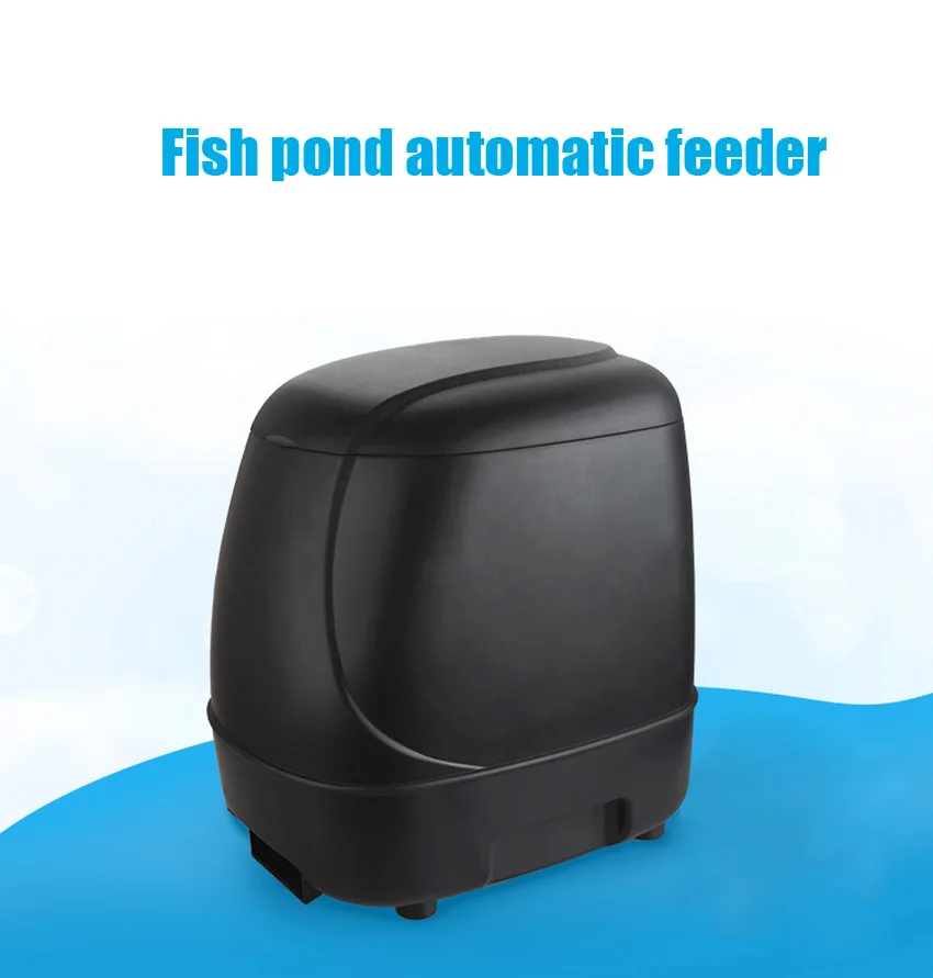 Automatic timing feeder koi large capacity fish feeder pond fish pond