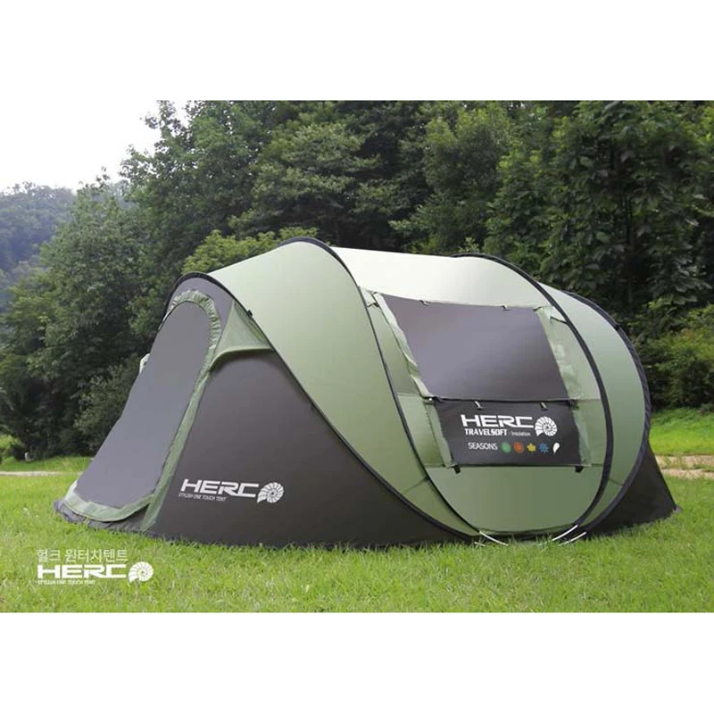 

New Arrival 3-4 Person Use Ultralarge Pop Up Automatic Quick Open Beach Tent Large Gazebo Camping Tent