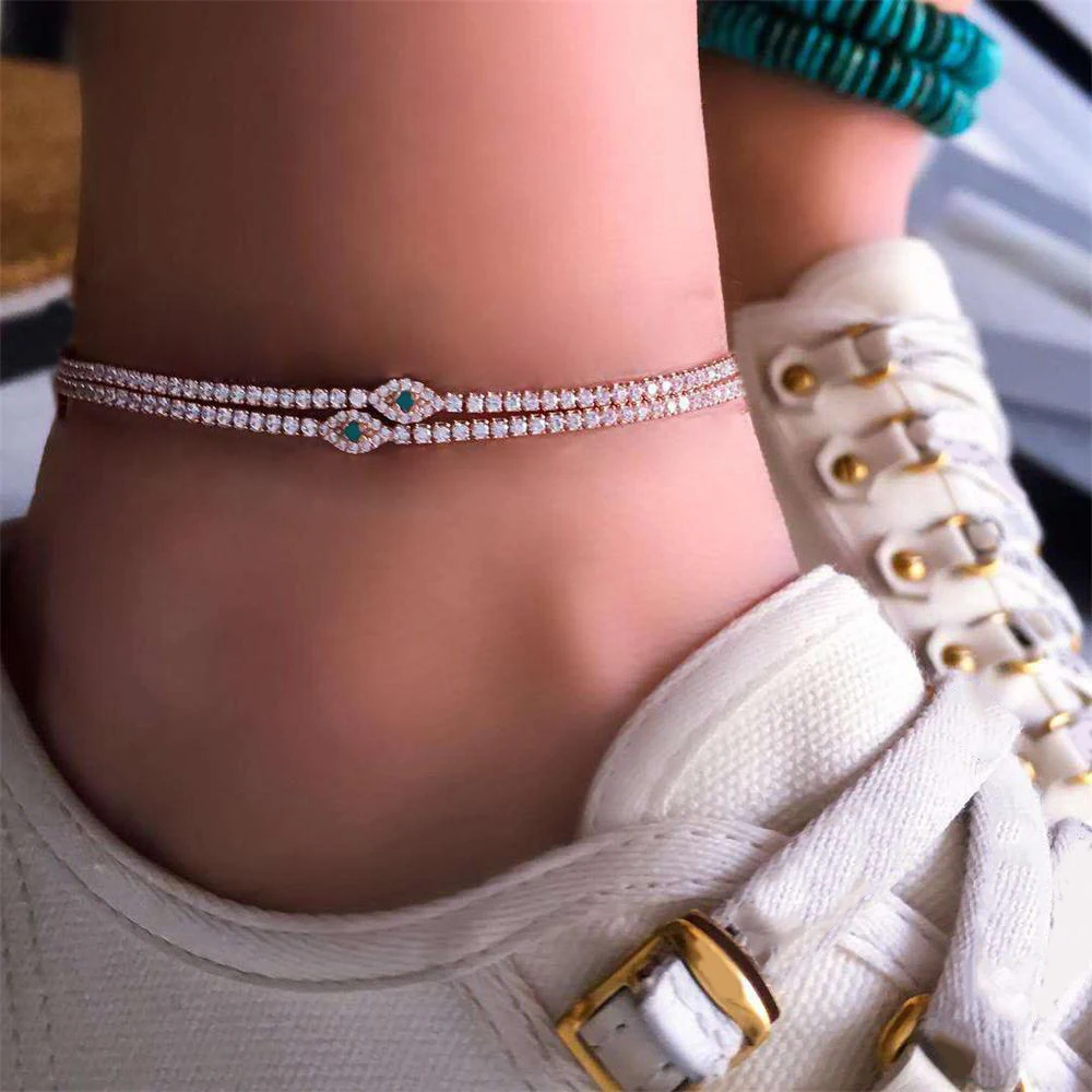2-unids-set-moda-mal-de-ojo-de-cristal-pulsera-de-enlace-de-diamantes-de-imitaci