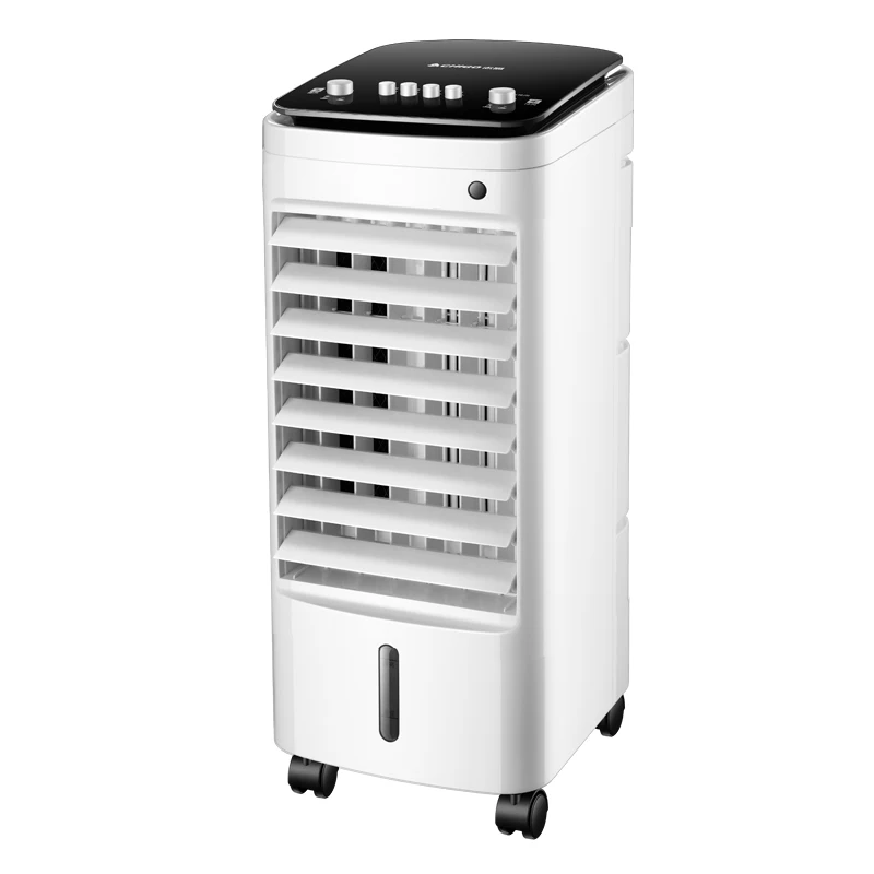 

Household Air Conditioning Fan Water Cooling Fans Humidifier Purifier Fast Air Cooler 6 Wind Modes 6m Remote 7H Timing